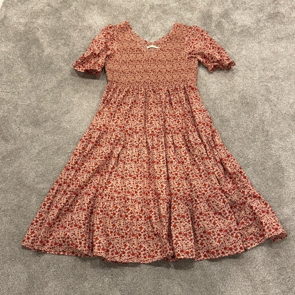 NWOT Christy Dawn The Brooklyn Dress in Mandarin Ditsy Field Size 2X - Picture 6 of 12